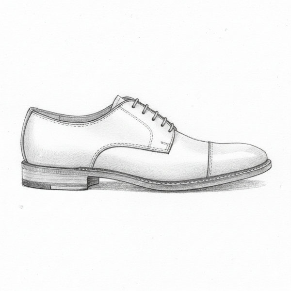 Strichzeichnung eines Derby